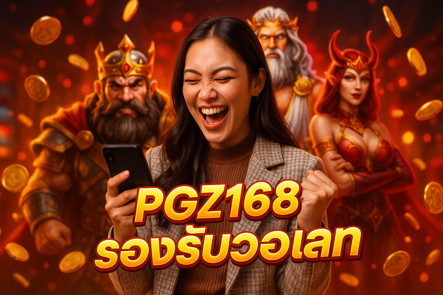PGZ168 รองรับวอเลท ไม่ต้องมีบัญชีธนาคาร
