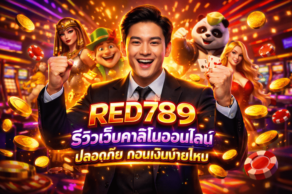 RED789 รีวิวเว็บคาสิโนออนไลน์ ปลอดภัย ถอนเงินง่ายไหม