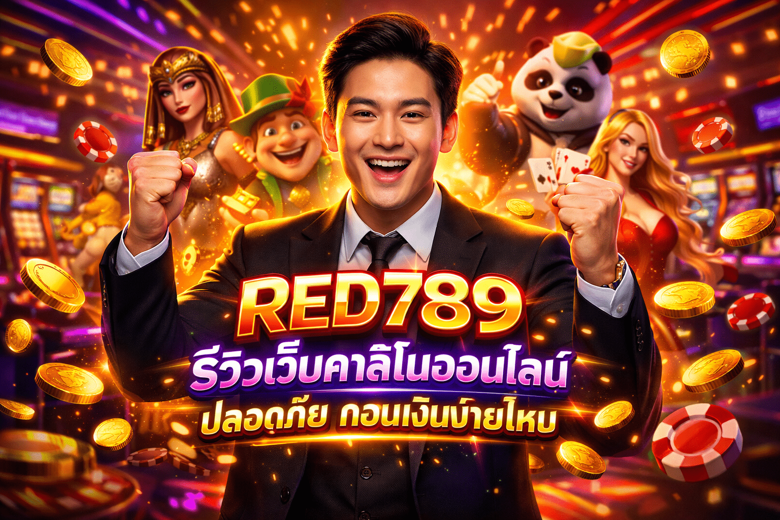 RED789 รีวิวเว็บคาสิโนออนไลน์ ปลอดภัย ถอนเงินง่ายไหม