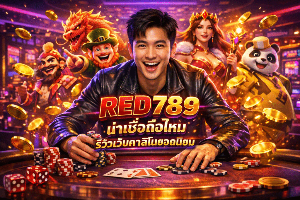 RED789 น่าเชื่อถือไหม รีวิวเว็บคาสิโนยอดนิยม